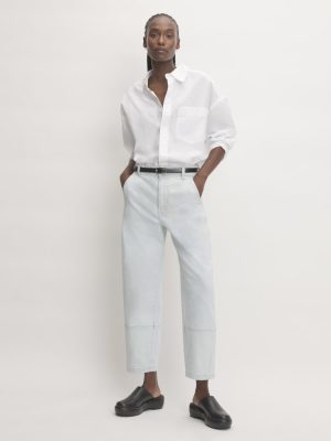 The Utility Barrel Pant | Icy Water | Regular