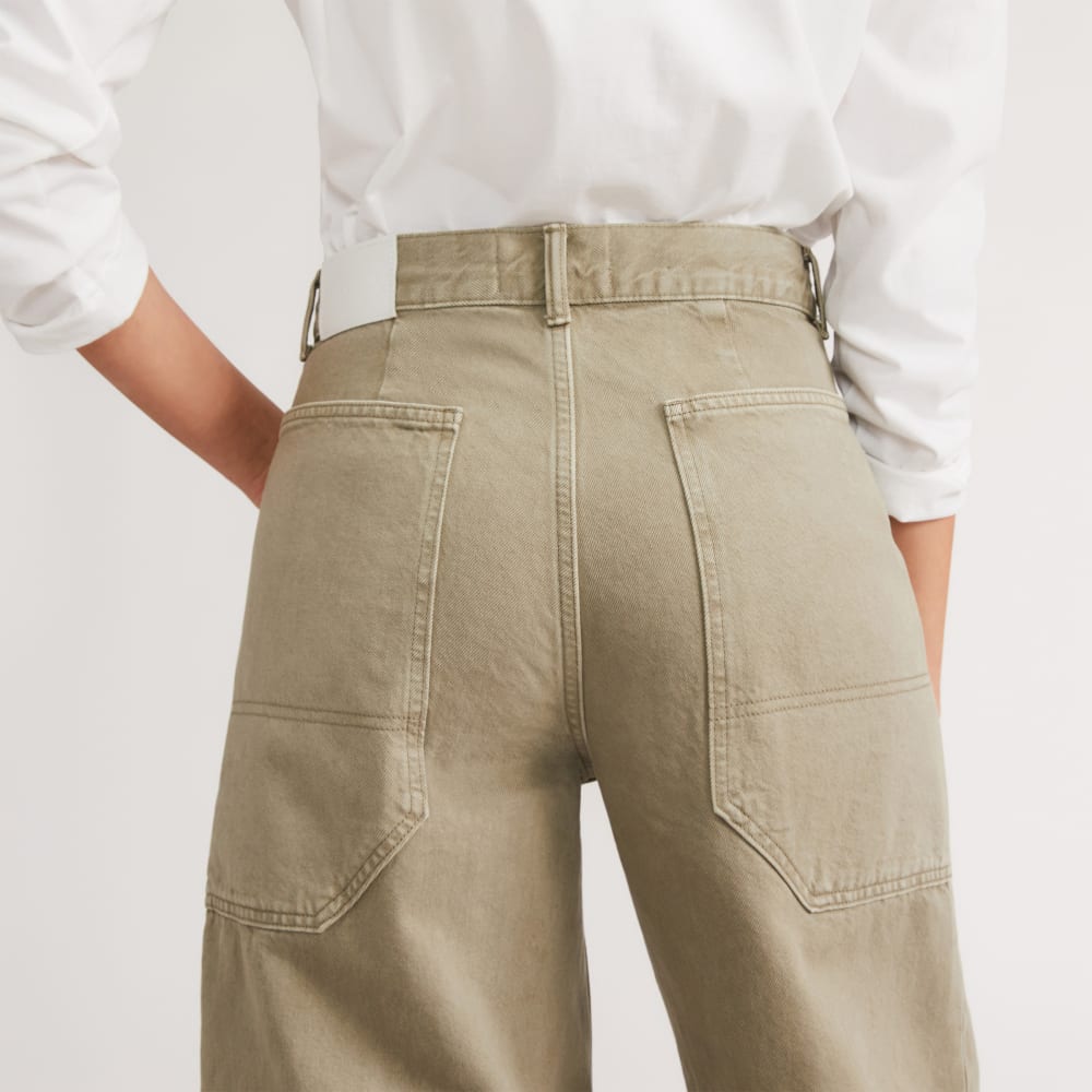 The Way-High® Gardener Cropped Jean | Moss - Image 5