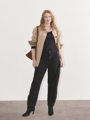 The Barrel Pant | Black