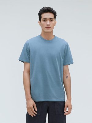 The Organic Cotton Crew | Greyish Blue