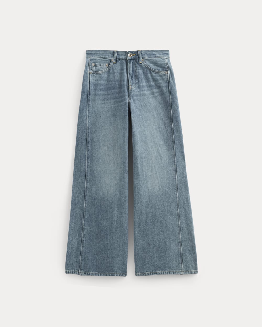 Paneled Wide-Leg Jean | Tungsten Scratch - Image 2