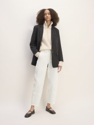 The Utility Barrel Pant | Bone | Regular