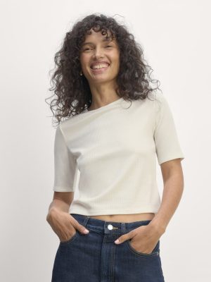 The Shimmy Tee | Bone