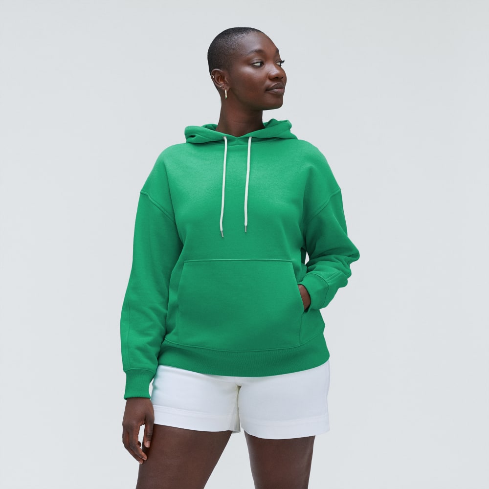 The Track Organic Cotton Popover | Bright Jade - Image 2