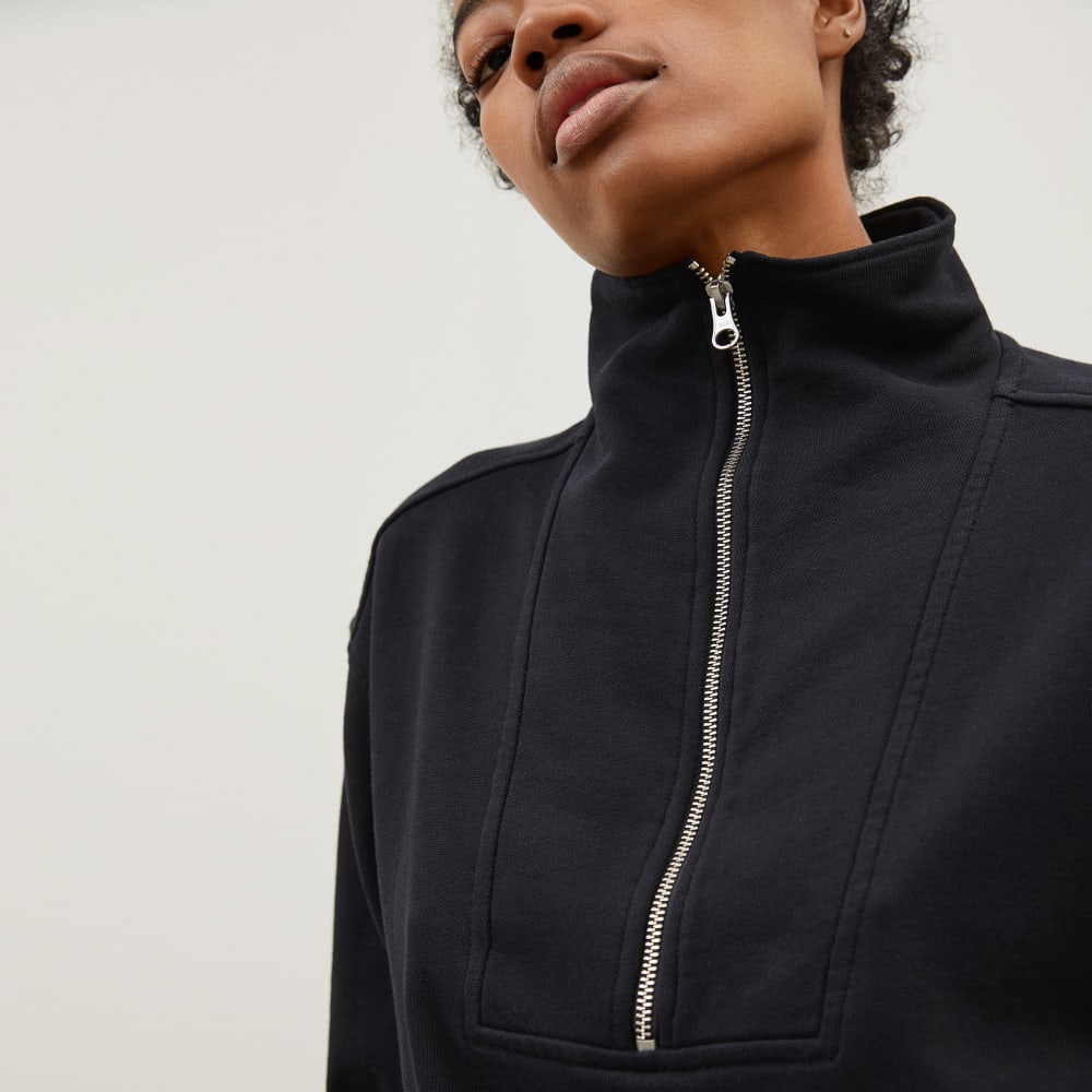The Track Half-Zip | Black - Image 5
