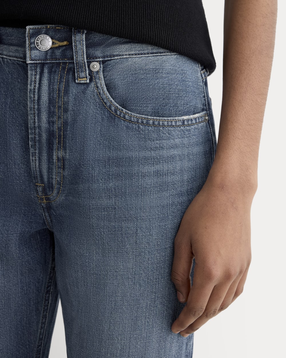 The Super-Soft Relaxed Jean | Mid Indigo - Image 4