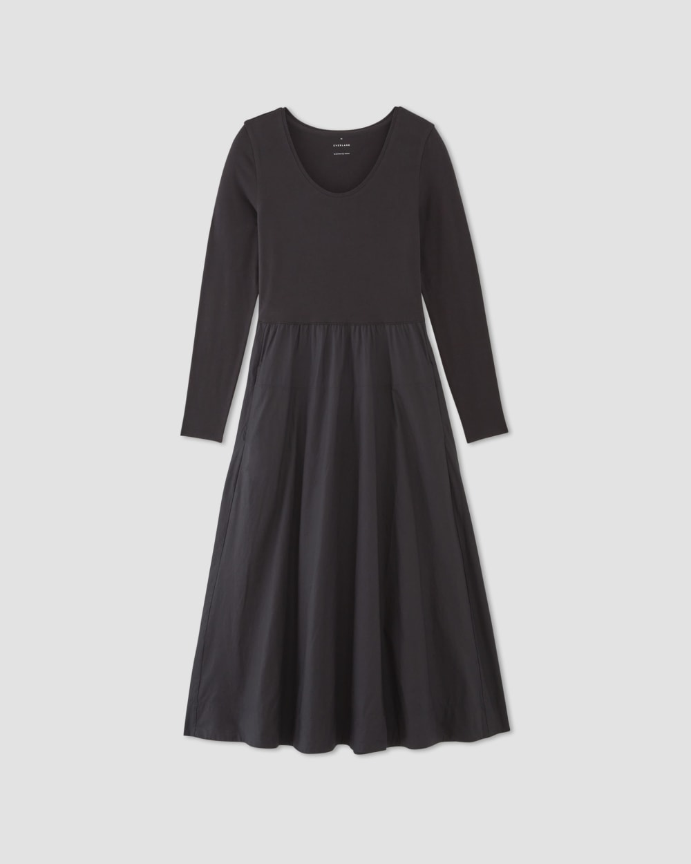 The Long-Sleeve Riviera Dress | Black - Image 2
