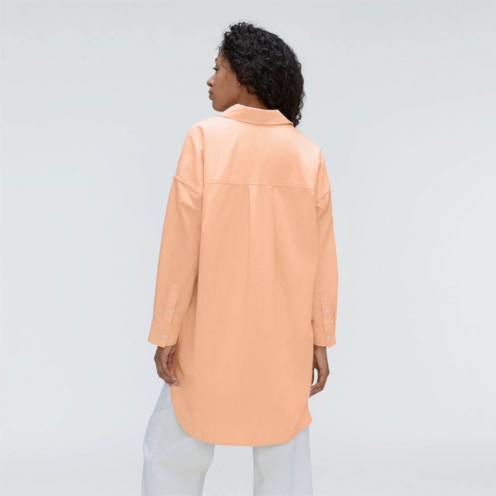 The Way Long Oxford Shirt | Apricot - Image 3