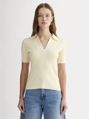 The Knit Polo | Birch