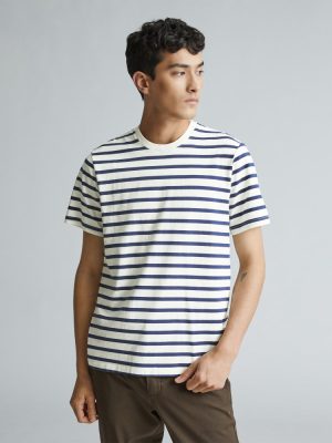 The Premium-Weight Crew | Uniform | Ocean Cavern / Canvas Tan