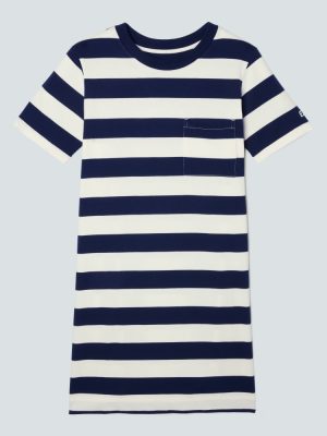 The Organic Cotton Weekend Tee Dress | Navy / Canvas