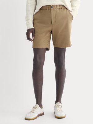 The Pull-On Performance Chino Short | Toasted Coconut