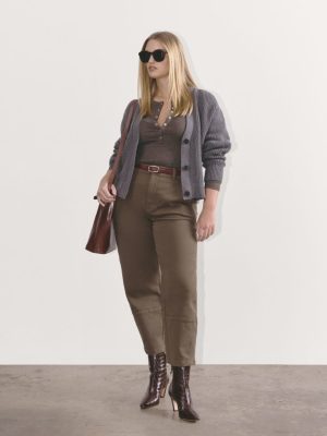 The Utility Barrel Pant | Cocoa  | Regular