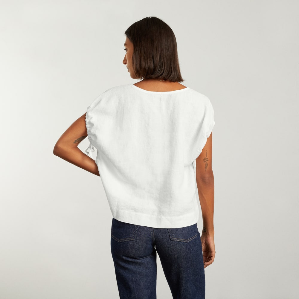 The Drawstring Tunic | White - Image 3
