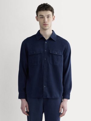 The Utility Shirt Jacket in Buttersoft | Navy