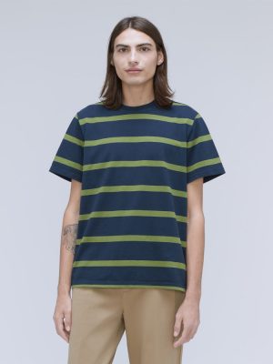 The Premium-Weight Crew | Uniform | Deep Navy / Sphagnum