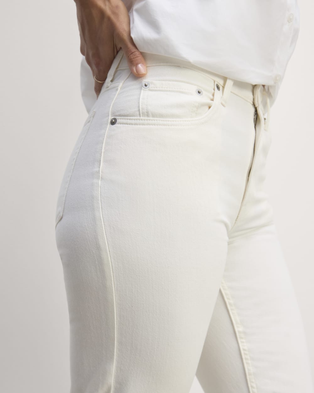 The Super-Soft Relaxed Jean | Bone - Image 4