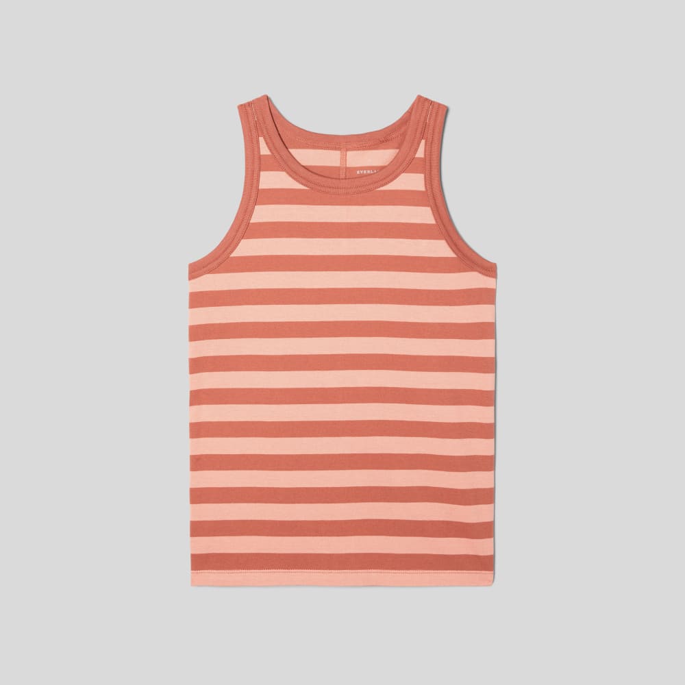 The Tank in Essential Cotton | Redwood Stripe - Image 2