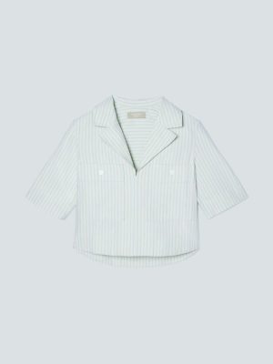 The Oxford Popover | Apricot Tan / Spray