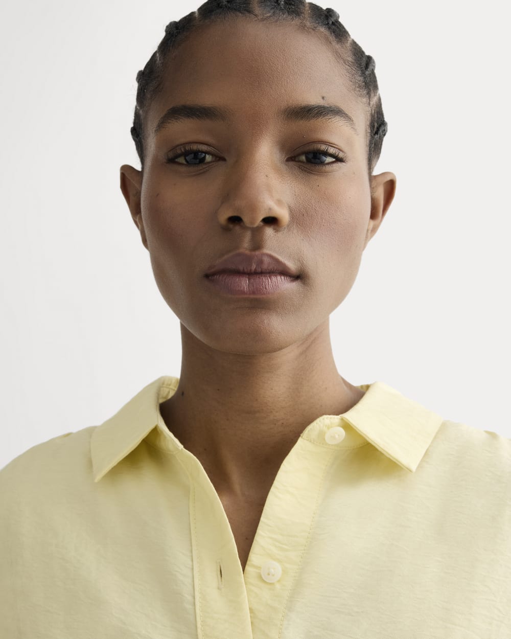 The Square Shirt in SoftLuxe | Banana Crepe - Image 4