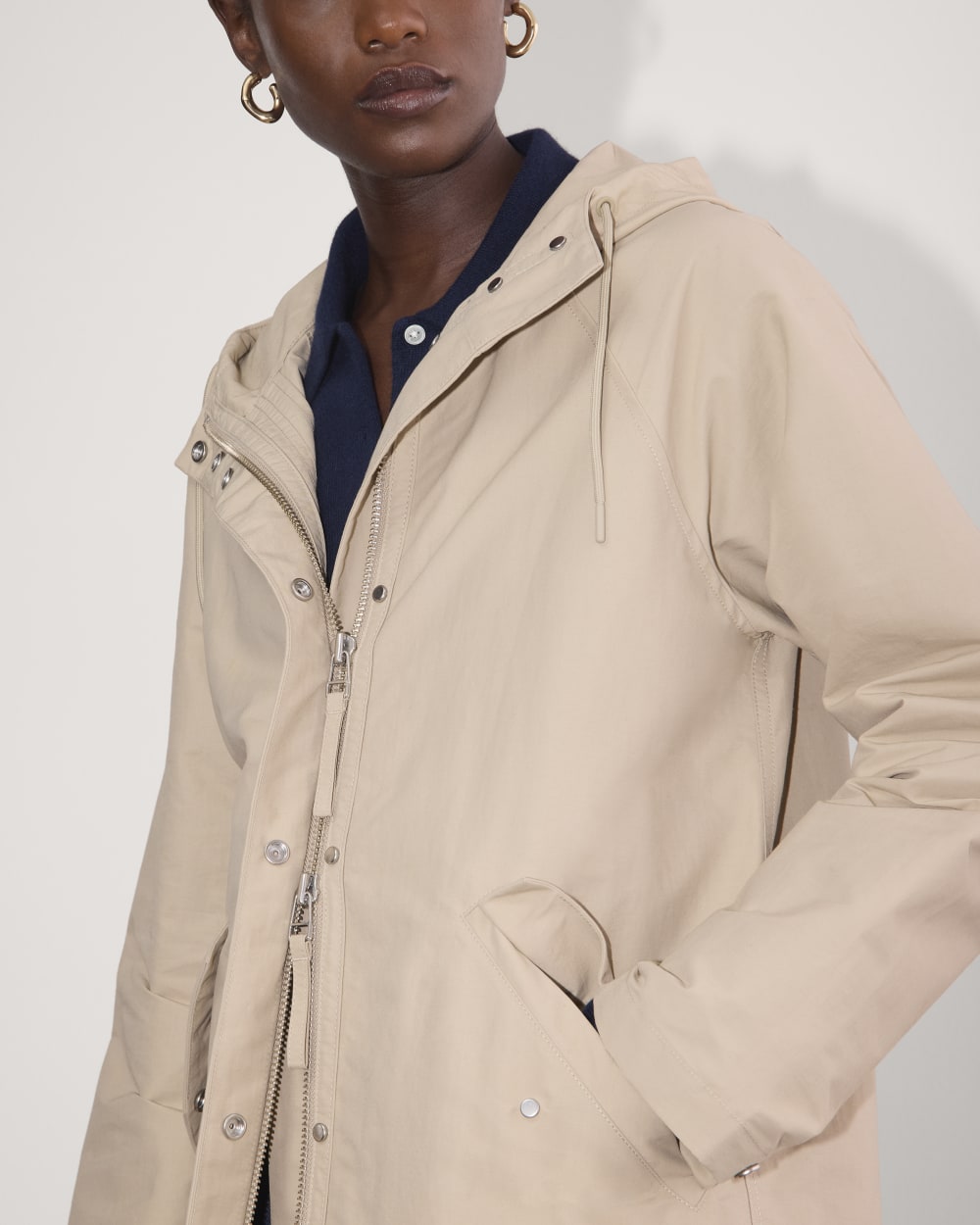 The Anorak | Trench Coat Khaki - Image 4