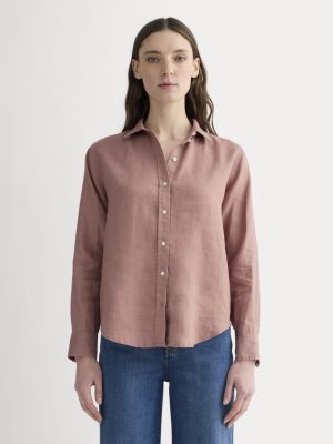 The Must-Have Shirt in Linen | Rose Dusk