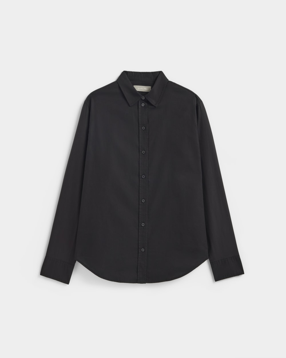 The Must-Have Shirt in Silky Cotton | Black - Image 2