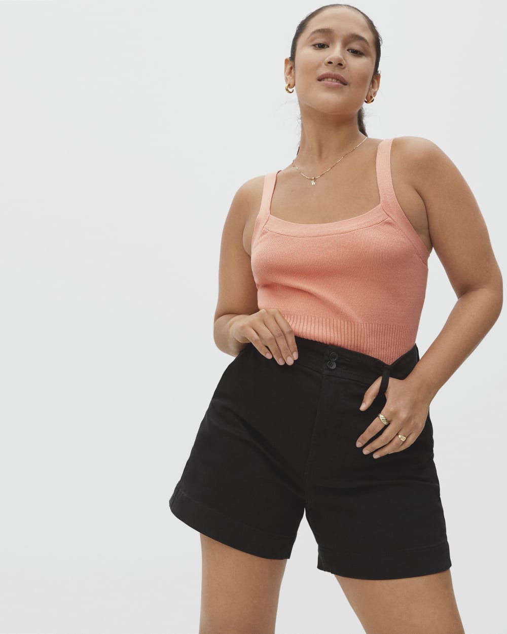 The Way-High® Twill Short | Black - Image 3