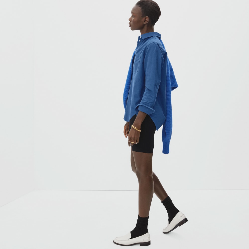 The Japanese Oxford Shirt | Deep Blue - Image 5