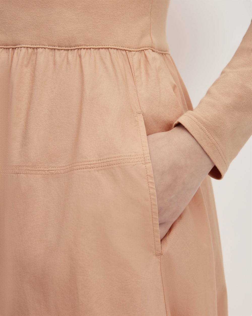 The Long-Sleeve Riviera Dress | Blush Pink - Image 5