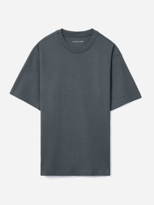 The Premium-Weight Relaxed Crew | Uniform | Slate