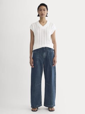 The Gardener Pull-On Jean | Mid Indigo