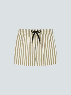 The Seersucker Boxer Short | Nutria / Off-White