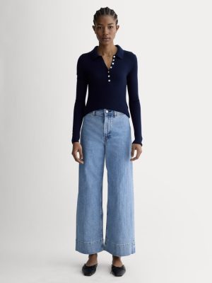 The Mariner Cropped Jean | Shallow Beach