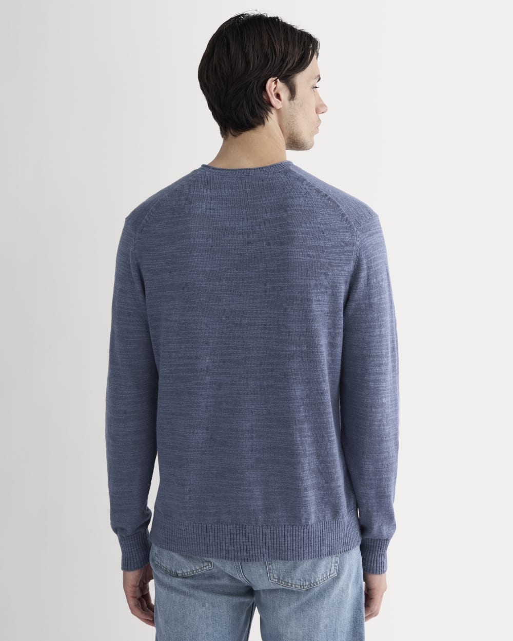 The Cotton Linen Pullover | Indigo - Image 5