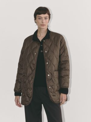 The Quilted Liner | Earth Brown