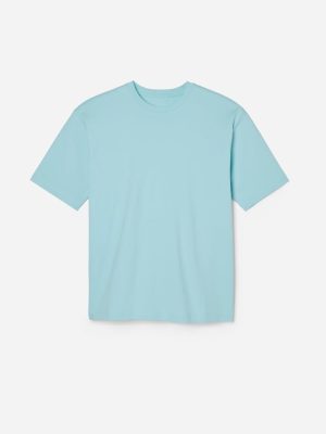 The Premium-Weight Relaxed Crew | Uniform | Ice Blue
