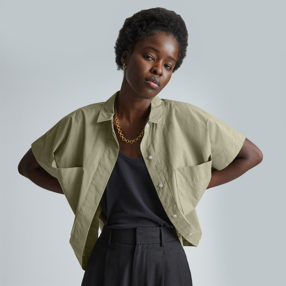 The Short-Sleeve Box Shirt | Seagrass - Image 4