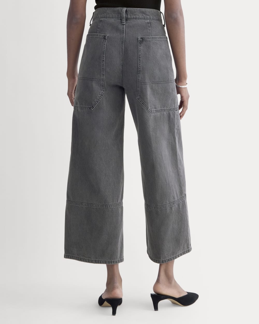 The Way-High® Gardener Cropped Jean | Washed Grey - Image 5