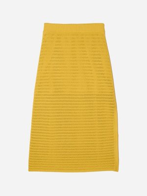 The Crochet Knit Skirt | Super Lemon
