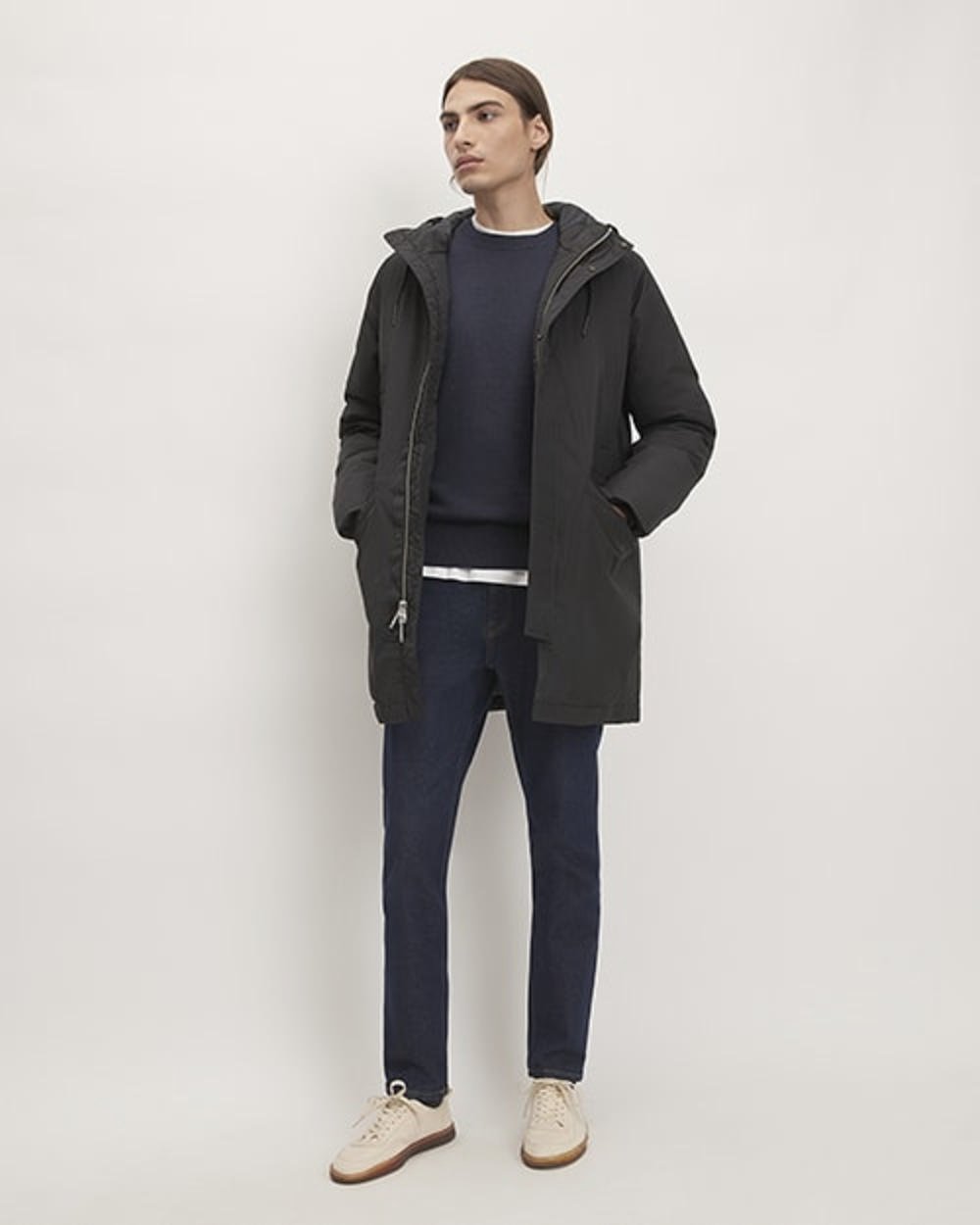 The ReNew Long Parka | Black - Image 8