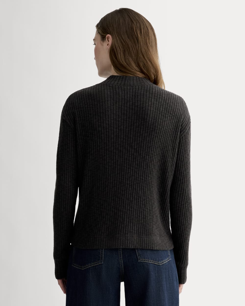 The Cozy Rib Funnel-Neck | Black - Image 4