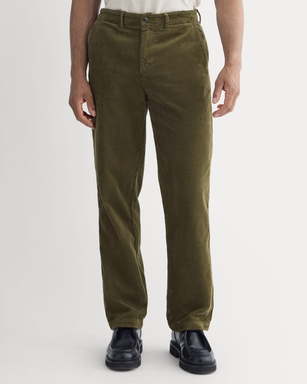 Wide Wale Corduroy Trouser | Beech - Image 3
