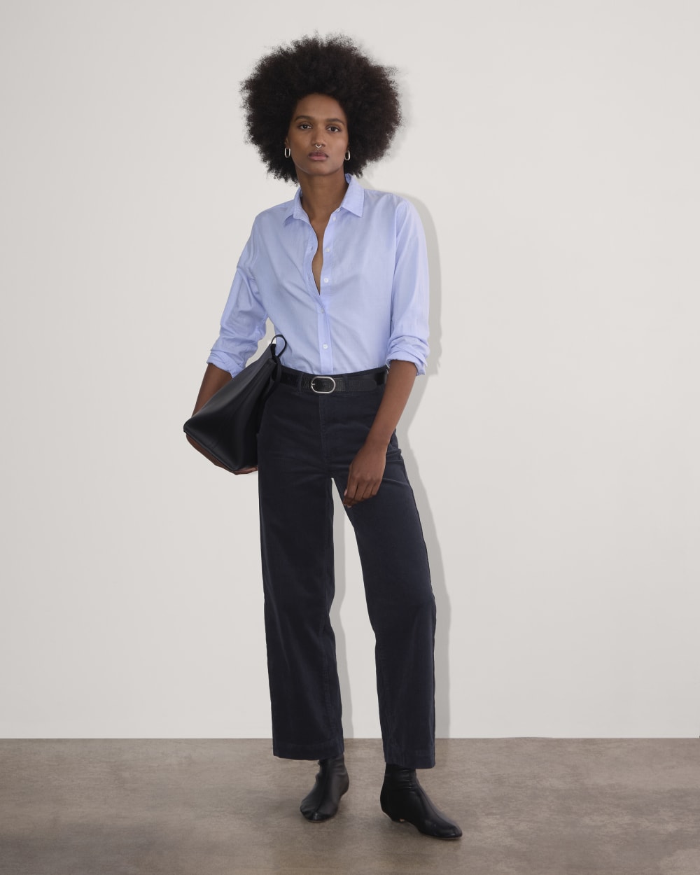 The Sailor Pant in Corduroy | Navy