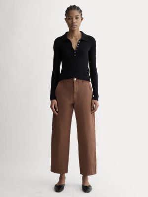 The Utility Straight-Leg Pant | Rosewood | 26.5 Inseam