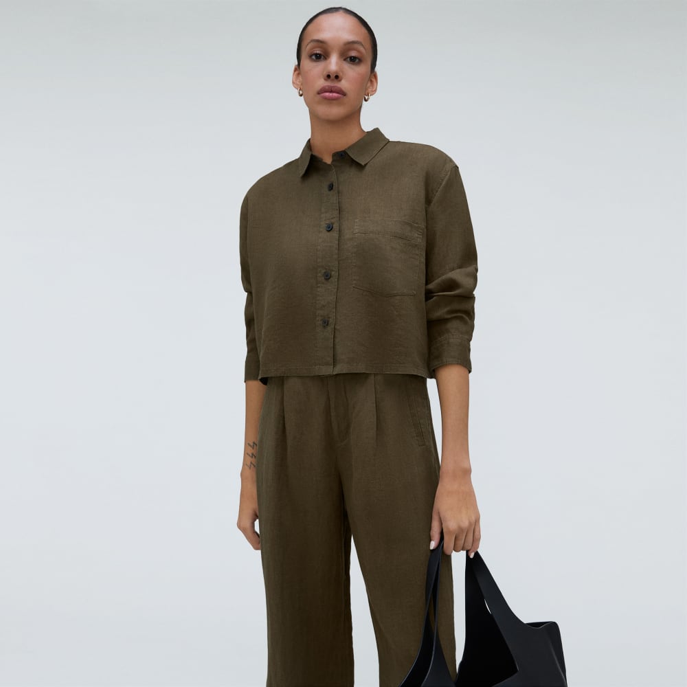 The Linen Way Short Shirt | Beech - Image 4