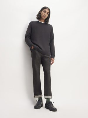 The Selvedge Straight Fit Jean | Black Rinse