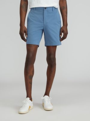 The 7 Slim-Fit Performance Chino Short | Bluefin