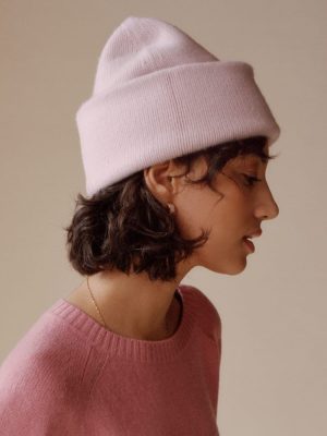 The Felted Merino Beanie | Light Lilac