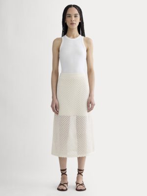 The Lace Knit Skirt | Birch